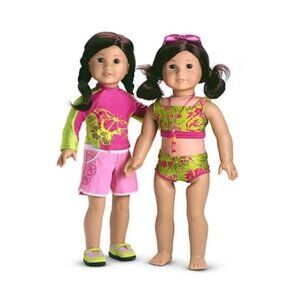 American Girl GOTY 2006 Jess Kayaking Outfit *retired* NIB - DOLLS NOT INCLUDED